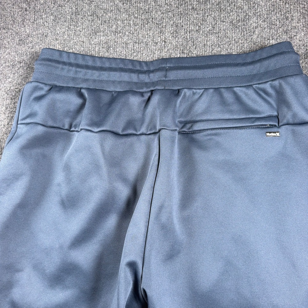 Hurley Exist Joggers Men Size M Gray Fleece Lined Athletic Pants Athlesiure - Picture 8 of 13